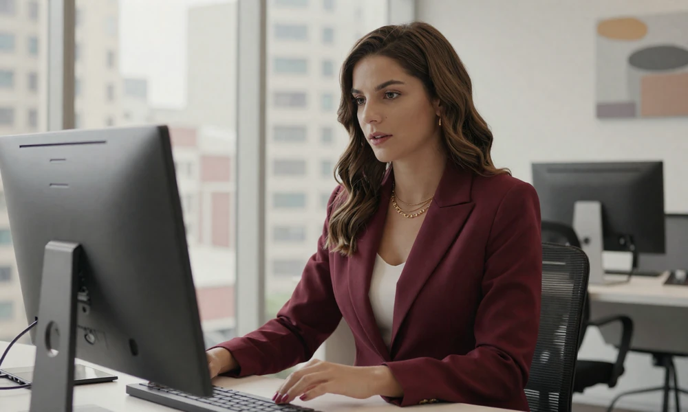 Professional Chilean woman in Santiago