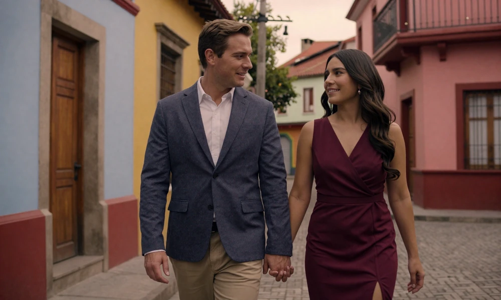American man dating Chilean woman in Santiago