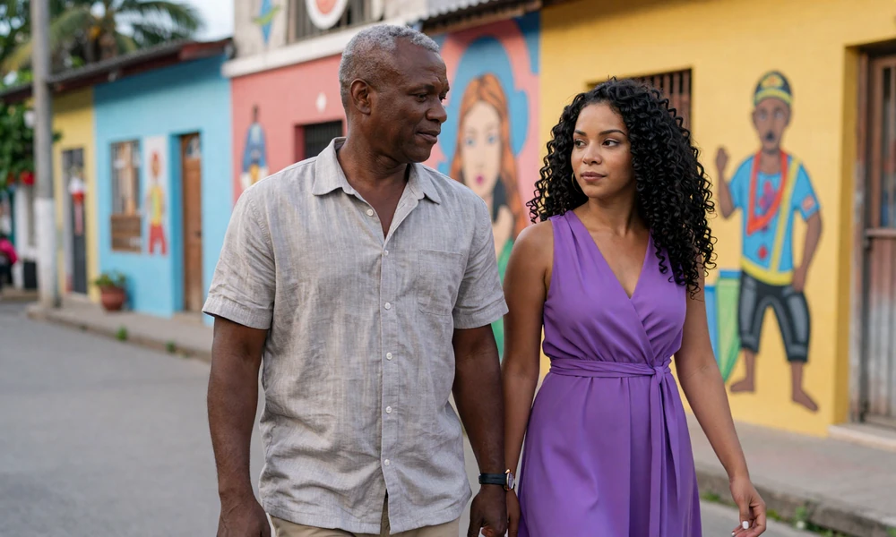 American man dating Haitian woman in Port-au-Prince