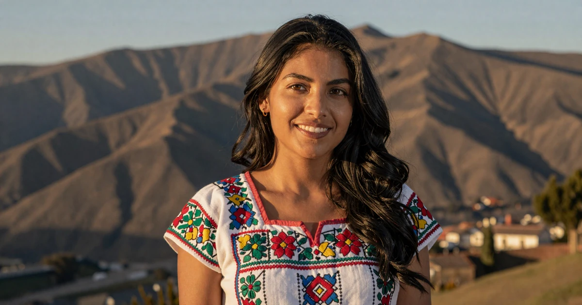 Beautiful Latin woman