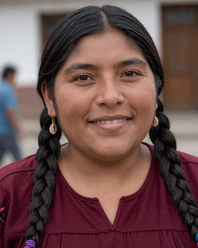 Rosa, 30, from El Alto, Bolivia