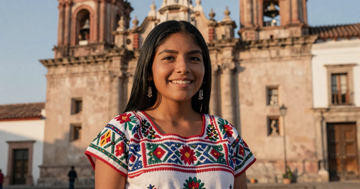 Beautiful Latin woman