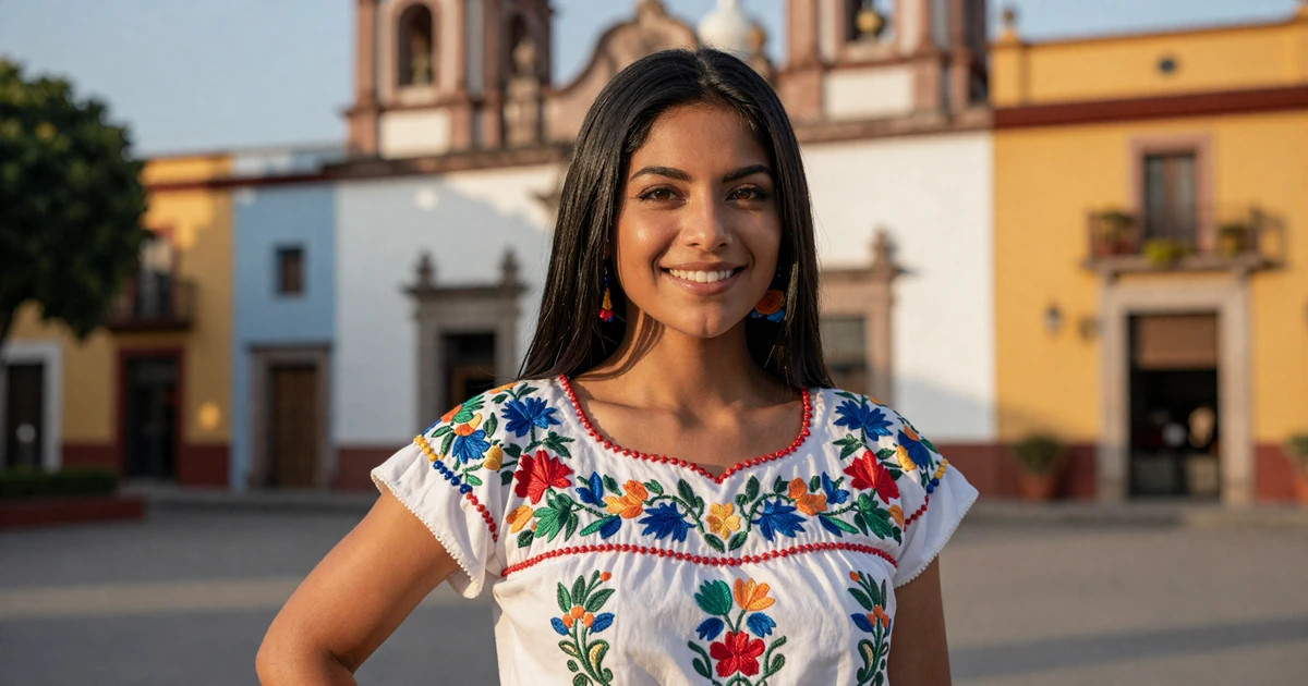 Beautiful Latin woman